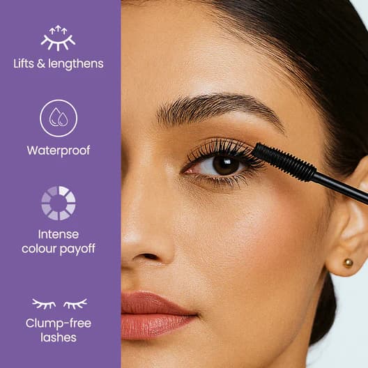 Swiss Beauty Swiss Beauty Bold Eyes Super Lash Mascara Waterproof | Long Lasting Volumizing Mascara daily essentials &… — thumbnail 8 of 8