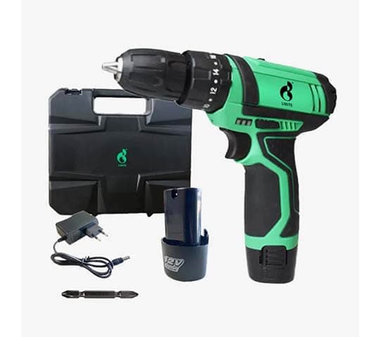 LIBITE 12V Cordless Drill Machine | Rechargeable Power Drill in Nepal