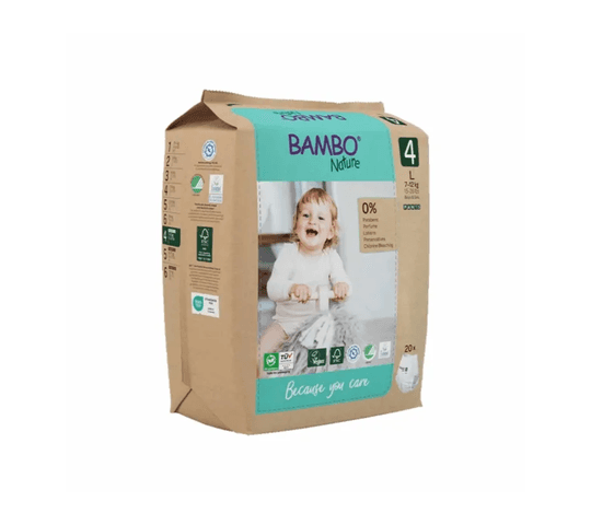 Bamboo Nature Bambo Nature Pant Diapers size 5 (12-18 kg/ 27-40 lbs) 19 pcs pharmacy, fitness & surgical — thumbnail 2 of 2