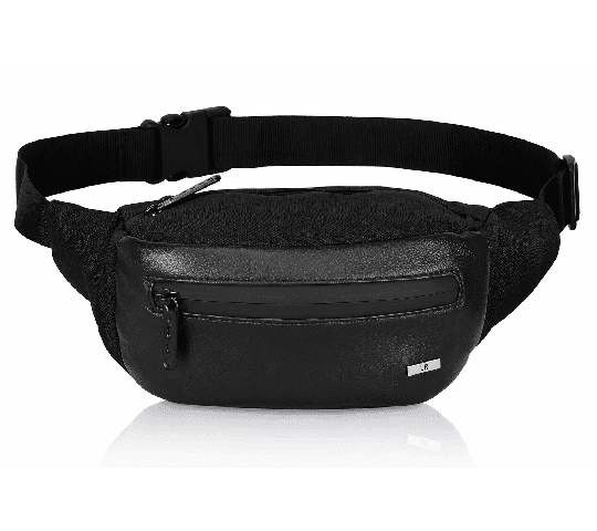 WILDHORN 2.4L Waterproof Waist Bag for Unisex with Ultra Strong Stitching & Sturdy Zippers