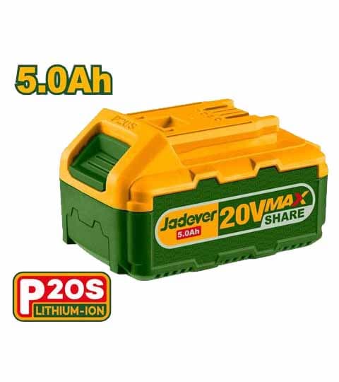 Jadever JDLBP550 Lithium-Ion Battery Pack 5.0Ah Rechargeable Power Tool Battery