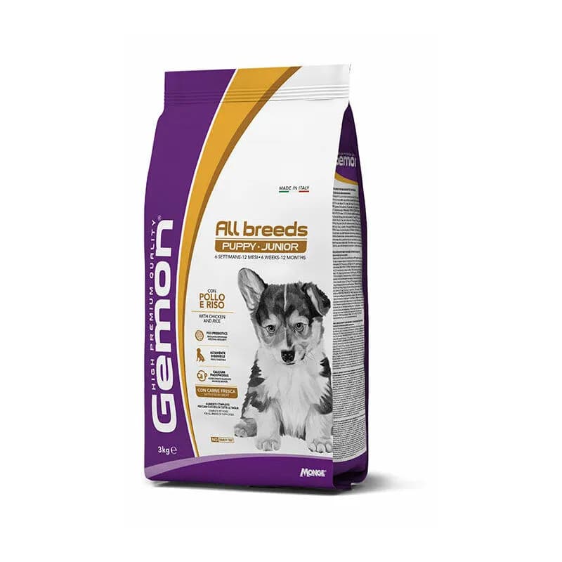 Gemon Puppy Dog Food 3kg