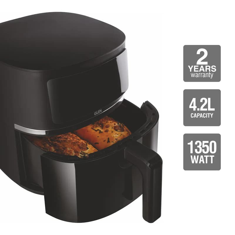 GLEN GLEN Digital Air Fryer 4.2L Capacity | 1350W Oil-Free Air Fryer with 8 Preset Menus, Timer & Temperature Control |… — thumbnail 5 of 7