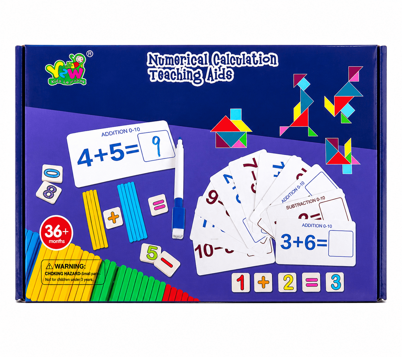 HappyHours Math Calculation Learning Toy Kids Educational Math Game