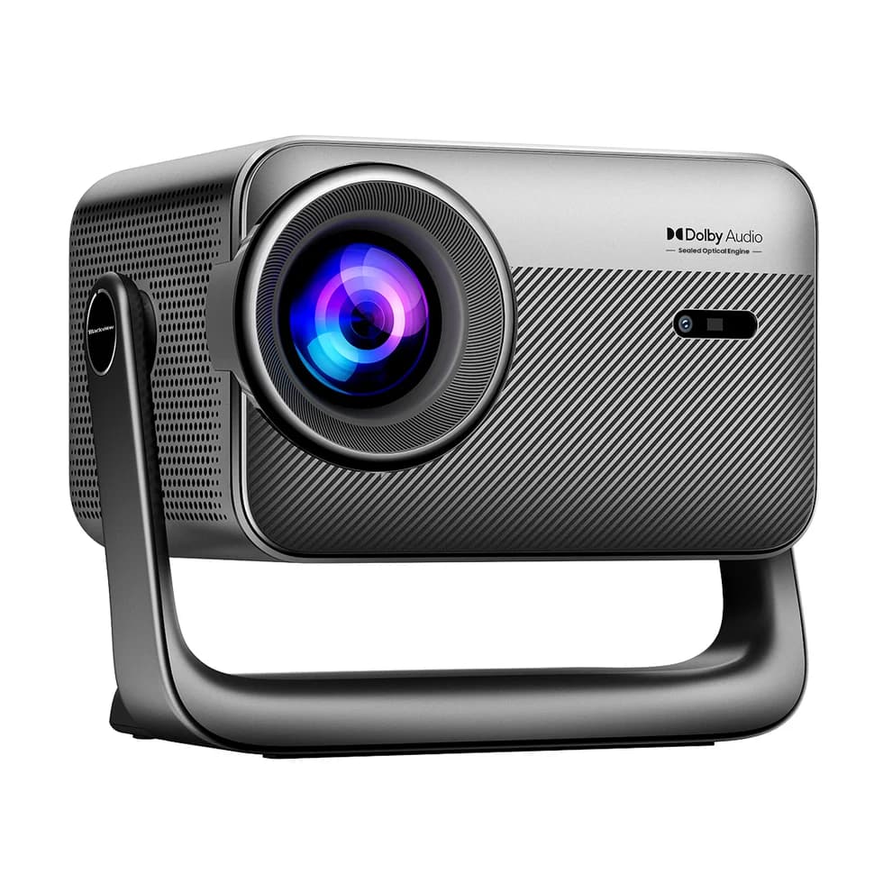 Blackview Blackview PV1000 Max 150-Inch 1000 ANSI Lumens 4K Supported 1080P LCD Gimbal Projector with Dolby Audio, Apple… — thumbnail 4 of 6