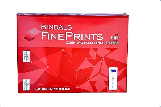 Bindal White Copier Paper A4 Size 75 GSM | 500 Sheets Multipurpose Printing Paper