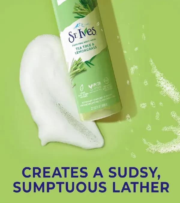 St. lIves ST. Ives Tea Tree & Lemongrass Body Wash 650ml daily essentials & lifestyle — thumbnail 2 of 2
