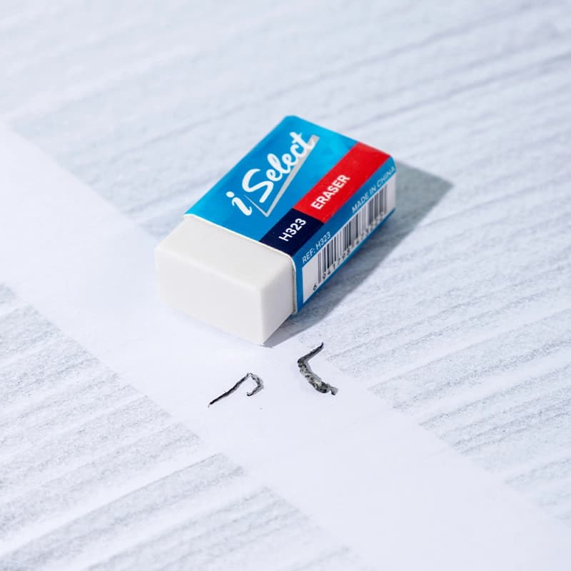 Deli Deli EH323 Premium White Eraser for School, Office & Art Use per Pcs stationary, toys & sports — thumbnail 3 of 5