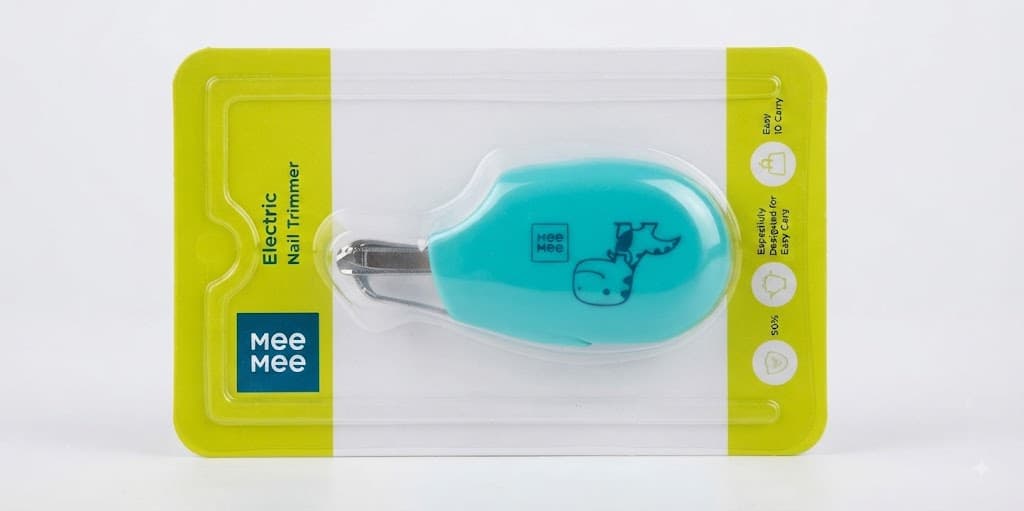 Mee Mee Electric Baby Nail Trimmer – Safe & Gentle Infant Nail Care Tool