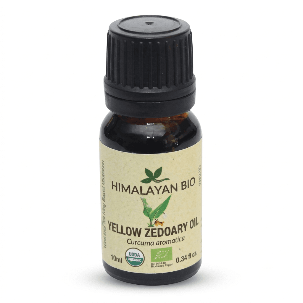 Himalayan Bio Yellow Zedoary Oil 10ml – Natural Essential Oil