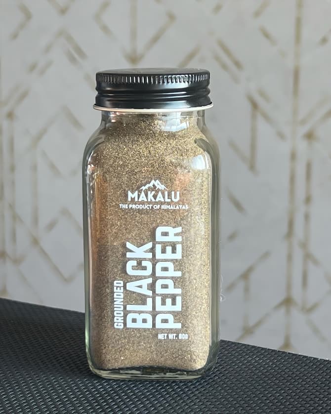 Makalu Grounded Black Pepper 80g