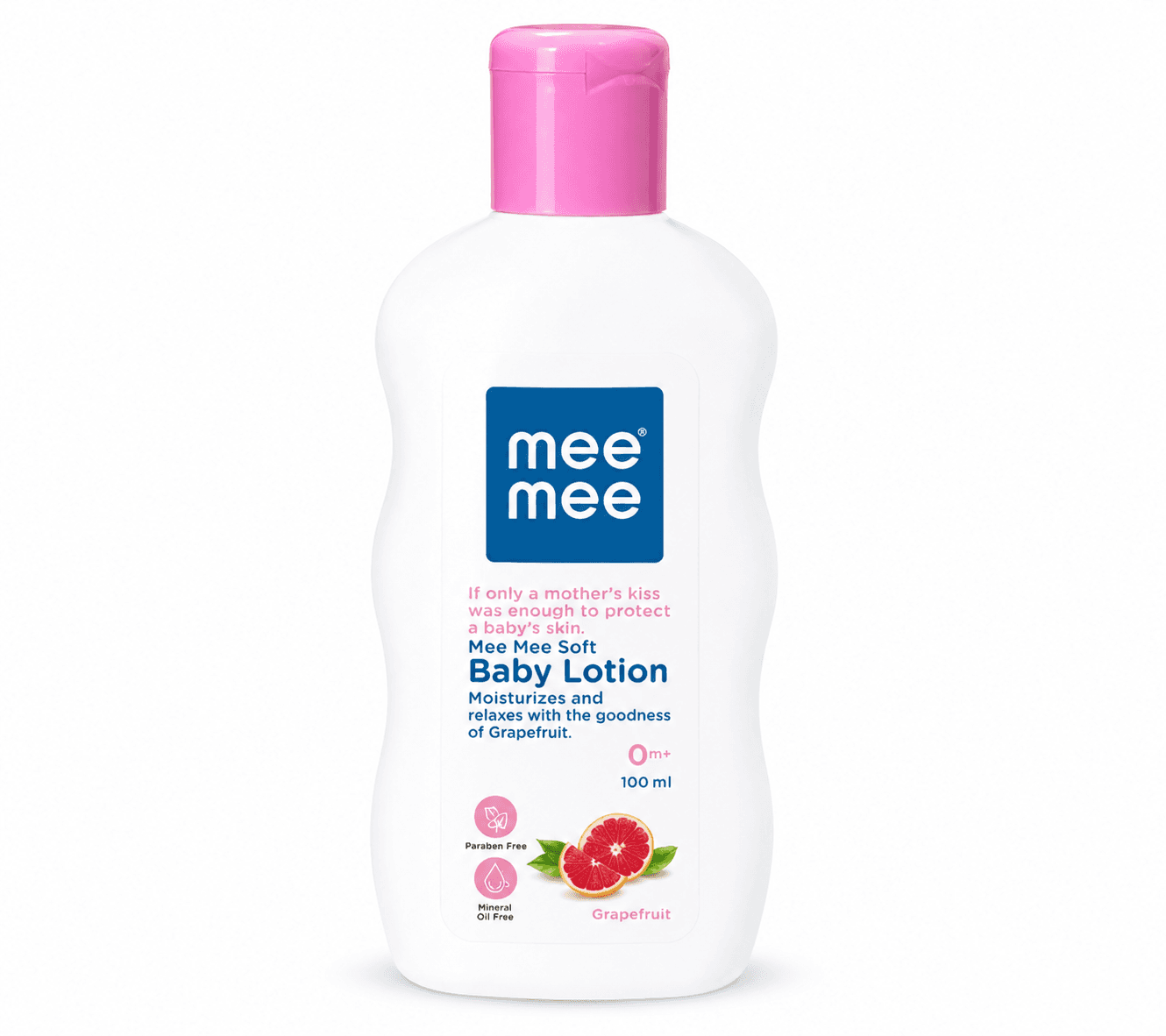Mee Mee Soft Baby Lotion with Grapefruit | Paraben-Free & Mineral Oil-Free | 100ml
