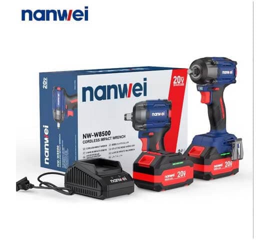 Nanwei NANWEI Electric Wrench NW-W8800-C Powerful Impact Wrench for Home & Workshop hardware & machinery — thumbnail 2 of 2