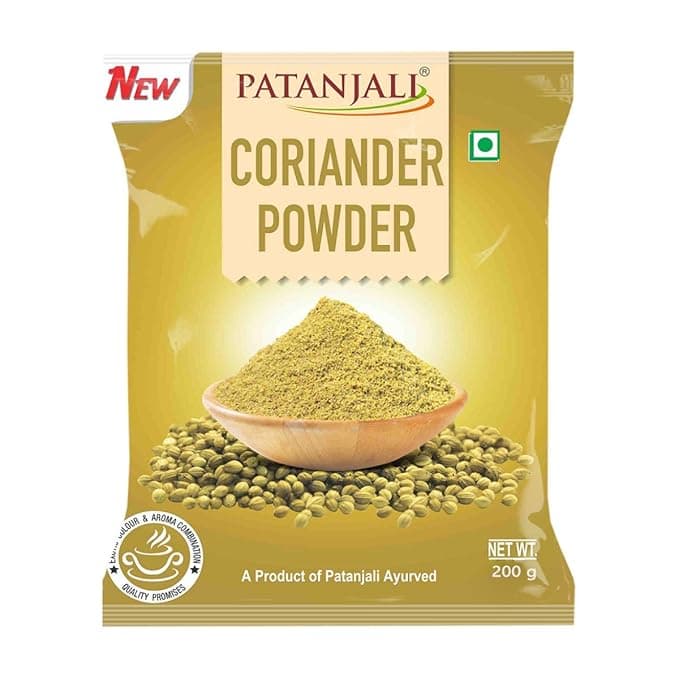 Patanjali Coriander Powder 200gm | Pure & Aromatic Dhaniya Powder