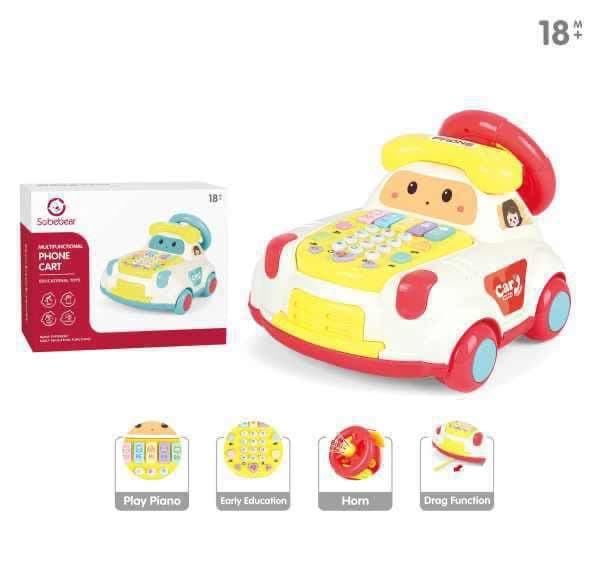 HappyHours Telephone Educational Toy for Kids