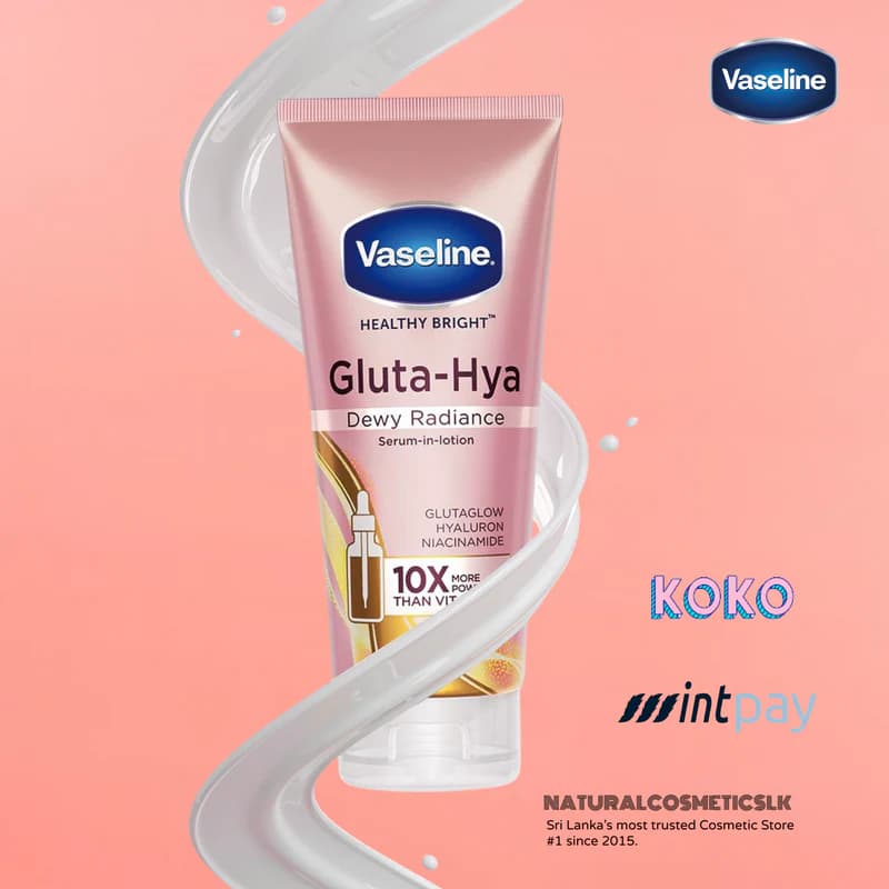 Vaseline Vaseline Gluta-Hya Dewy Radiance Serum Burst Lotion 350ml daily essentials & lifestyle — thumbnail 2 of 2