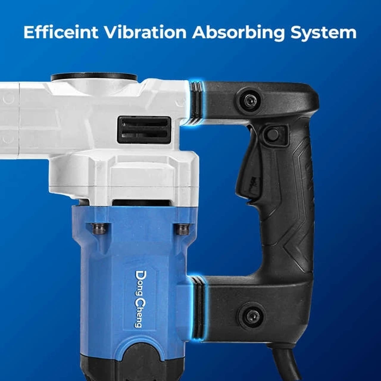 Dongcheng Power Tools Dongcheng 1700W Percussion Hammer DZG06-15 Heavy Duty Electric Demolition Hammer for Concrete &… — thumbnail 6 of 6