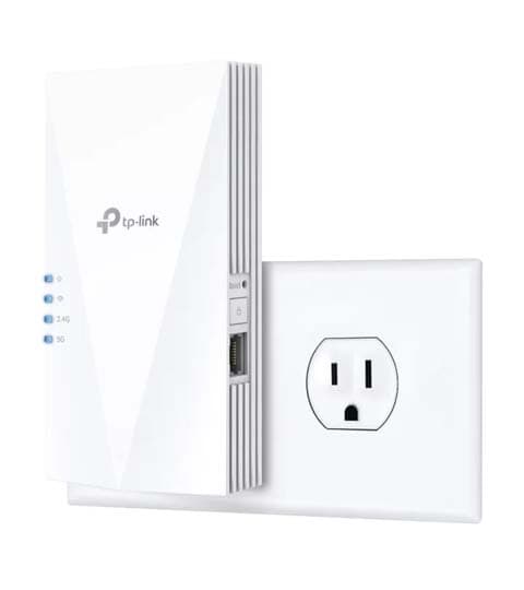 TIP-LINK WIFI 6 Range Extender, Access Point TP-Link RE500X AX1500 Gigabit Ethernet Port electronics — thumbnail 3 of 3