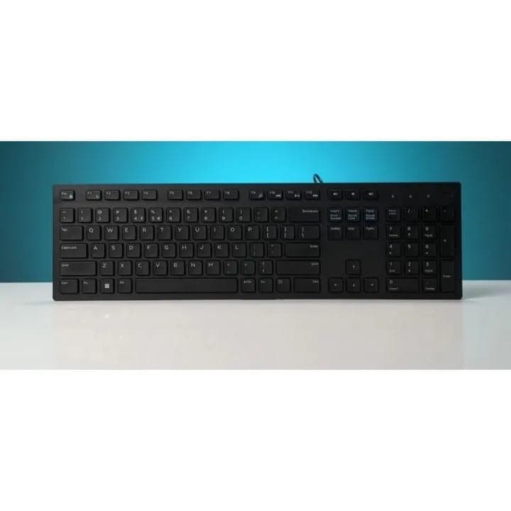 Dell Wired Keyboard - Black KB216