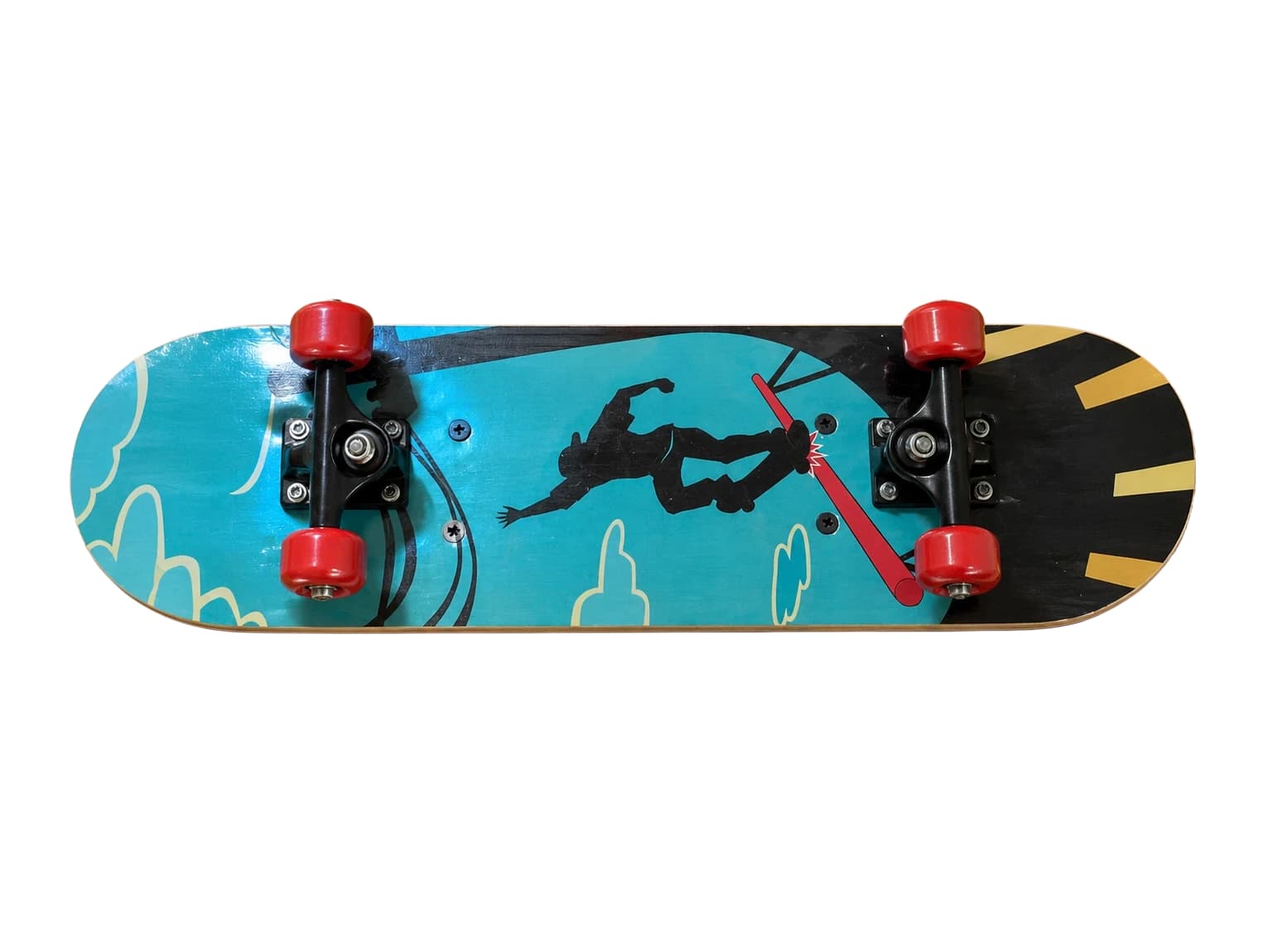 Small Skateboard for Kids – Lightweight, Comfortable & Easy to Ride Cruiser Board stationary, toys & sports — thumbnail 3 of 3