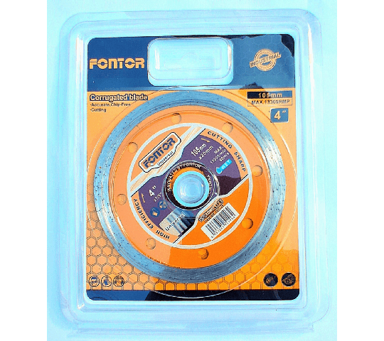 Fontor 4 Inch Wet Cutting Disc 182145 – Premium Diamond Blade for Tile, Marble & Stone Cutting