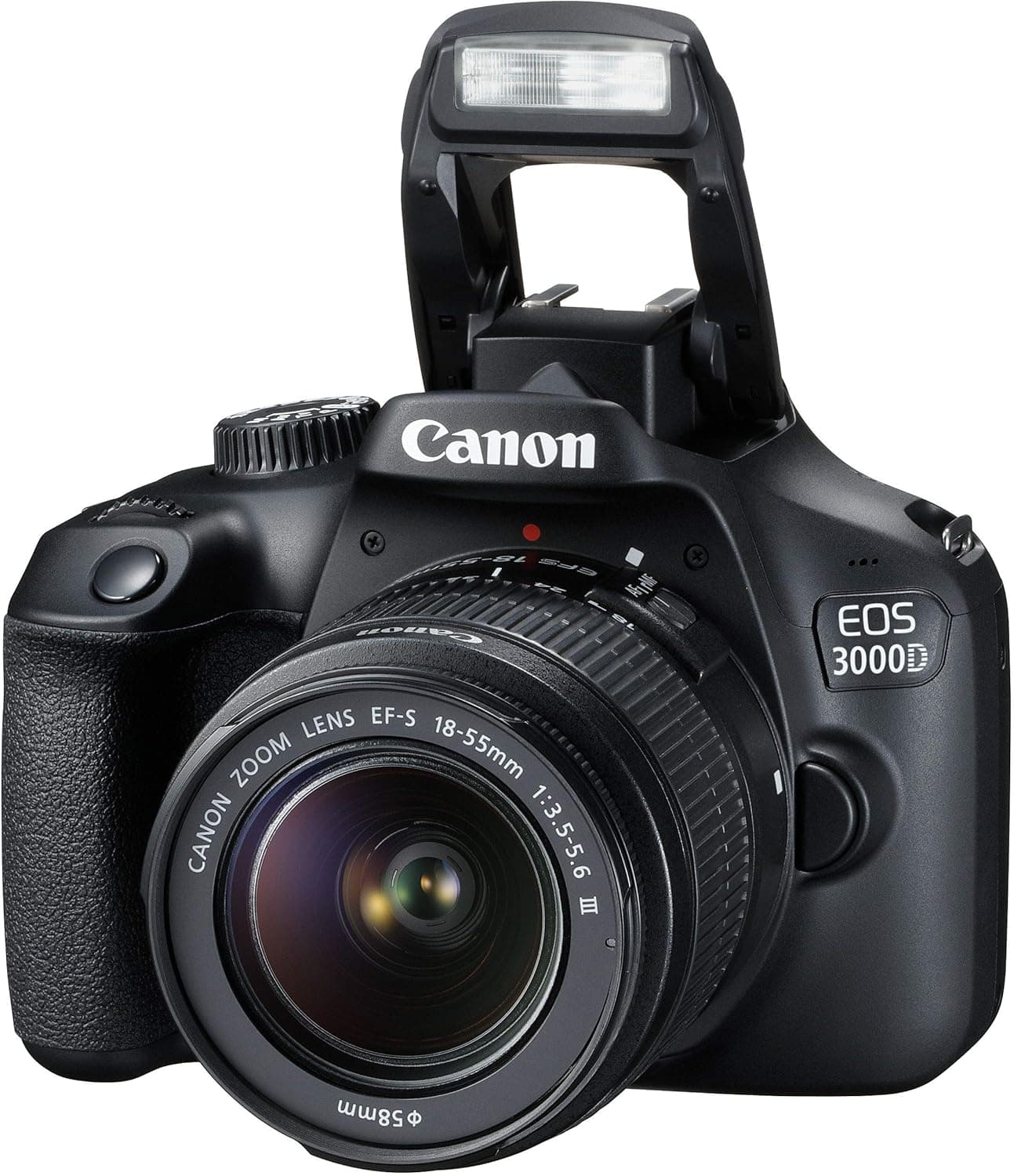 Canon Canon EOS 3000D 18MP DSLR Camera with EF-S 18-55mm Lens, 16GB Card – Black electronics — thumbnail 3 of 3