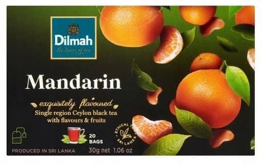 Dilmah Dilmah Mandarin Flavoured Tea – 20 Tea Bags | Premium Ceylon Black Tea with Citrus Aroma daily essentials & lifestyle — thumbnail 5 of 5