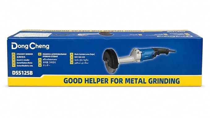 Dongcheng Power Tools Dongcheng DSS125B Straight Grinder Rotary Tool 710W Heavy Duty 125mm Professional Grinding Machine… — thumbnail 4 of 7