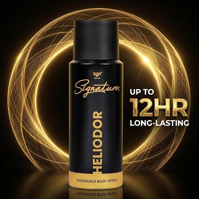 SIGNATURE HELIODOR Deodorant Spray for Men 150ML | Long Lasting Woody Chypre Fragrance Deo | Bergamot, Tobacco, Leather &… — thumbnail 4 of 7