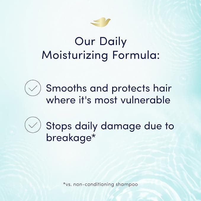 No Brand Dove Moisturizing Hydratant Conditioner 350ml – Deep Nourishment for Dry Hair daily essentials & lifestyle — thumbnail 6 of 8