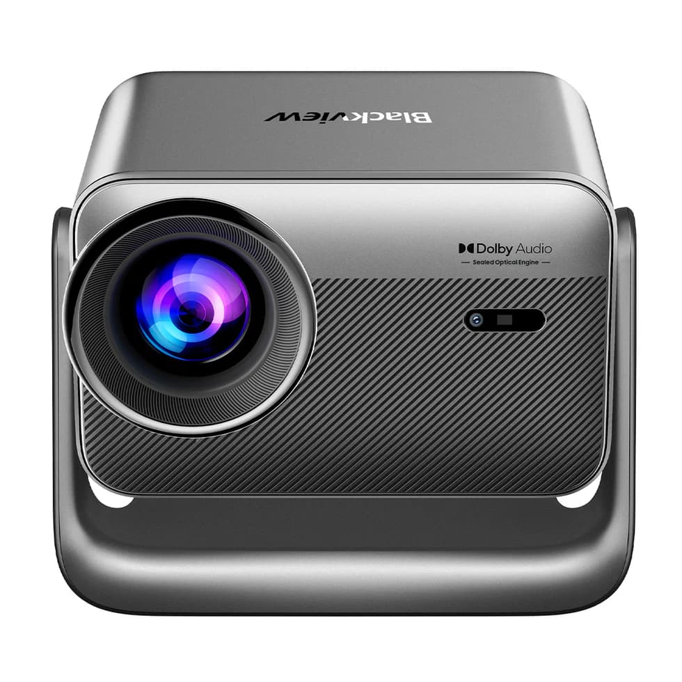 Blackview Blackview PV1000 Max 150-Inch 1000 ANSI Lumens 4K Supported 1080P LCD Gimbal Projector with Dolby Audio, Apple… — thumbnail 6 of 6