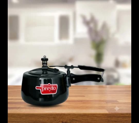 Presto Presto Pressure Cooker Aluminium Hard Anodized Contura Inner Lid 2 Litre | Induction Compatible Pressure Cooker home… — thumbnail 2 of 2