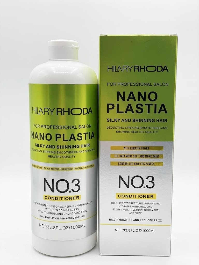 Hilary Rhoda Nano Plastia Hair Treatment 1000 ML | Professional Hair Smoothing & Repair