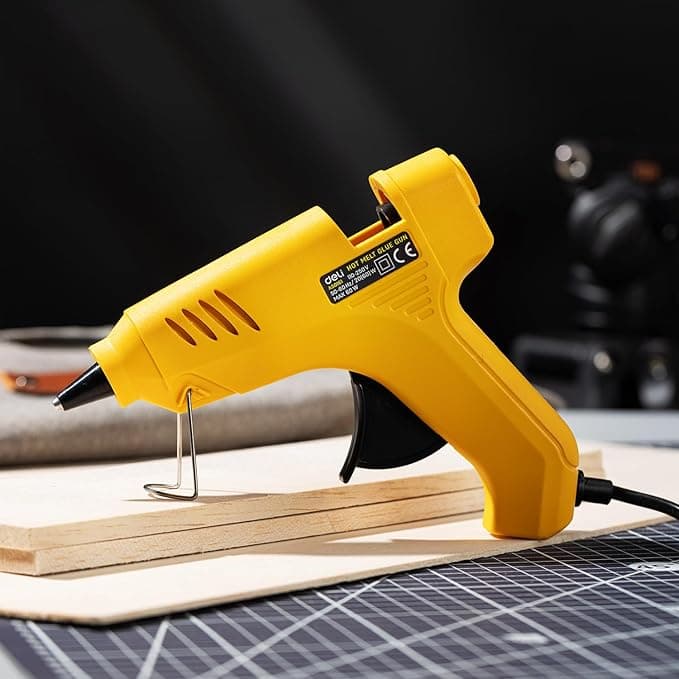 Deli Deli EA50061 Hot Melt Glue Gun – 20W (Yellow stationary, toys & sports — thumbnail 5 of 6
