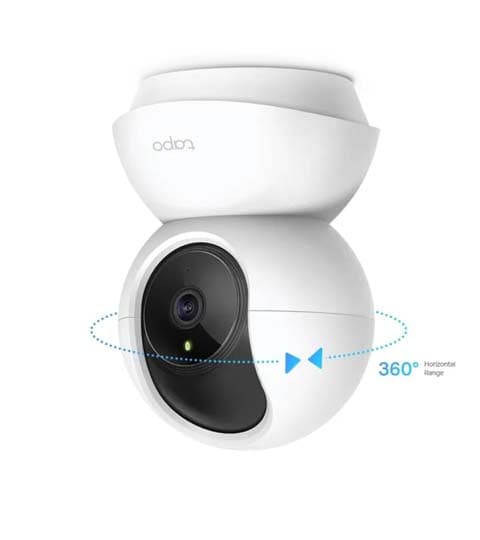 TIP-LINK TP-Link Tapo C210 Pan Tilt Home Security WiFi Camera 3MP 2K Indoor Surveillance Camera White electronics — thumbnail 2 of 3