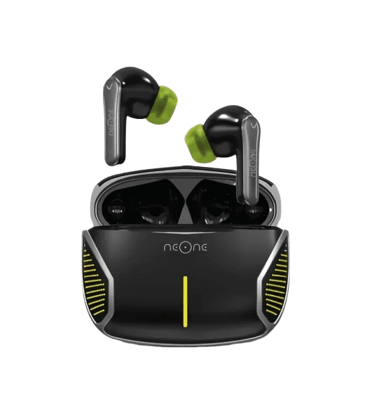 neOne PureBeats Challenge PB-C10 True Wireless Gaming Earbuds with 45ms Low Latency, Bluetooth 5.3, Quad ENC Mics & IPX5 Waterproof