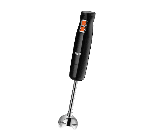 GLEN Electric Turbo Hand Blender 350W with Stainless Steel Arm – Black 4063 HB BL