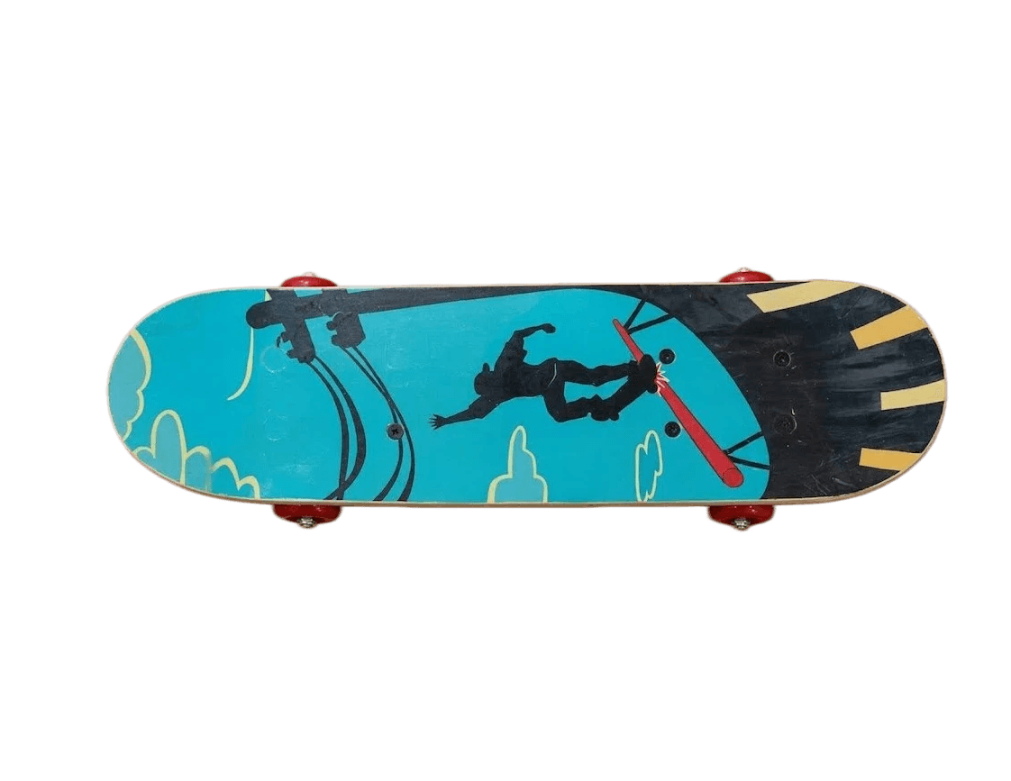 Large Skateboard Comfortable and Lightweight Complete Cruiser Board for Kids, Teens & Adults stationary, toys & sports — thumbnail 2 of 3