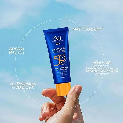 CVB CVB C119 Sun Protect & Moisture SPF 50+++ | High Protection Light Texture Sunscreen daily essentials & lifestyle — thumbnail 5 of 8