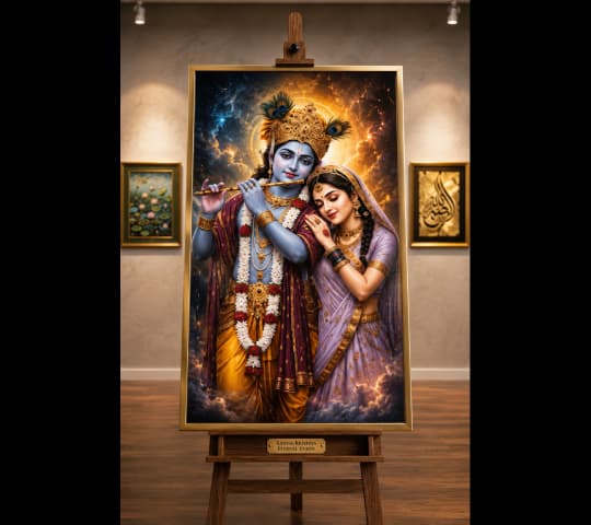 Radha Krishna – Divine Couple of Love, Devotion & Spiritual Harmony