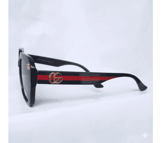 No Brand Big Bag - Original Branded Black Full Rim Sunglasses For Ladies | Stylish Women Sunglasses daily essentials &… — thumbnail 3 of 3