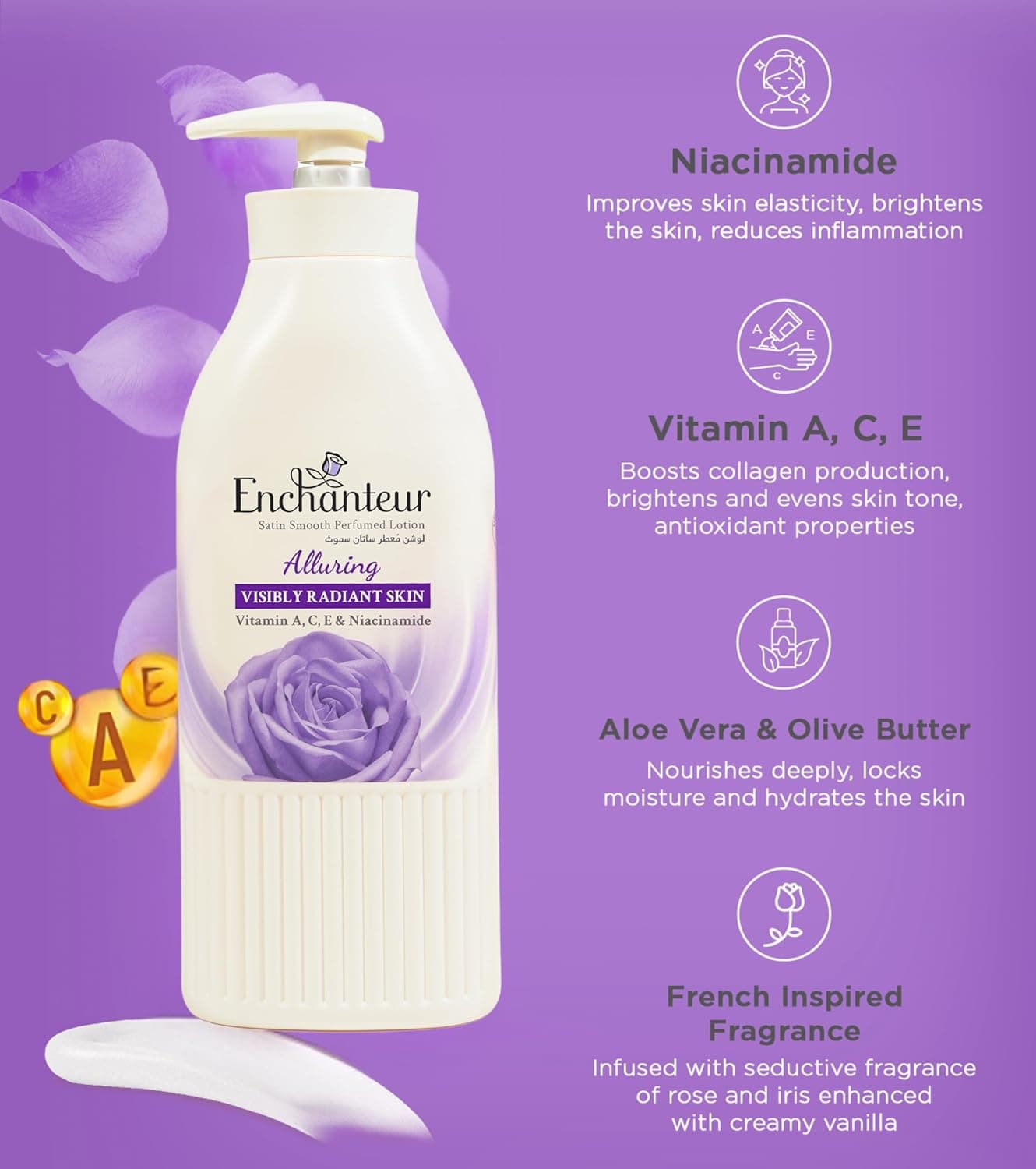 Enchanteur Enchanteur Alluring Perfumed Shower Gel 550ml daily essentials & lifestyle — thumbnail 2 of 2