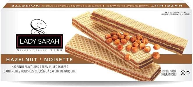 Lady Sarah Lady Sarah Cream Filled Hazelnut Wafer 200g – Crispy Hazelnut Wafer Biscuits daily essentials & lifestyle — thumbnail 7 of 7