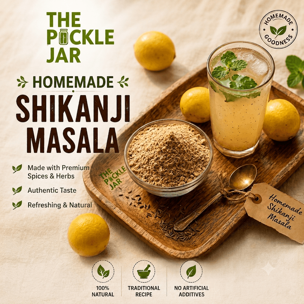 The Pickle Jar Homemade Shikanji Masala 100g – Refreshing Drink Spice Mix