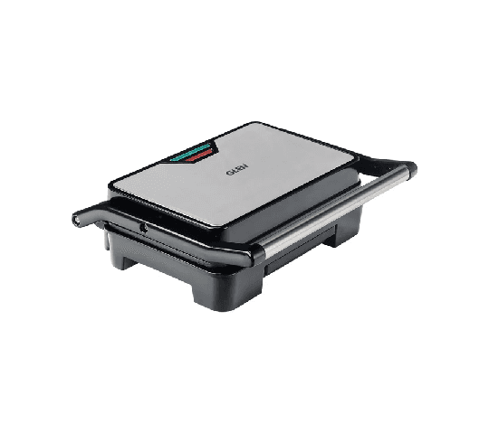 GLEN Press Grill 850W with Non-Stick Plates & Oil Collector Tray – 3029GRILL