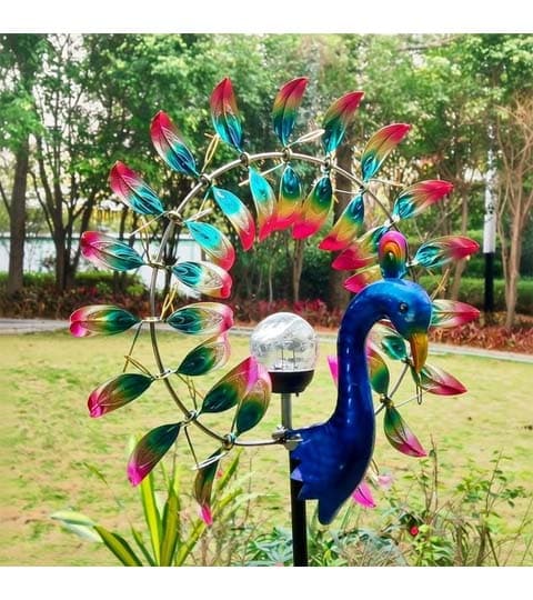 Senwell Wind Spinner with Solar Light (W-G220136)