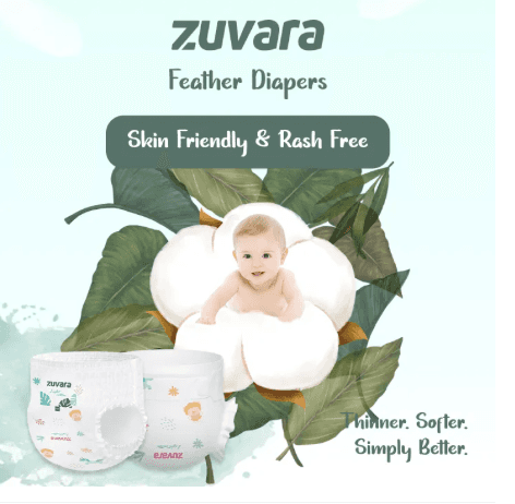 Zuvara Zuvara Premium Pant Diaper Large (Pack of 18) pharmacy, fitness & surgical — thumbnail 3 of 3