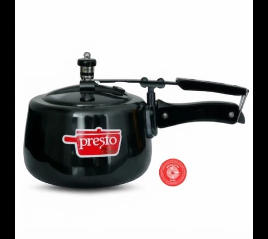 Presto Pressure Cooker Aluminium Hard Anodized Contura Inner Lid Induction Base 3 Litre