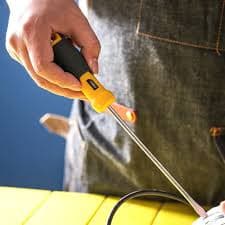 Deli Tools Deli Tools EDL6351501 5x150mm Slotted Screwdriver | Magnetic Flat Head CR-V Steel hardware & machinery — thumbnail 3 of 4