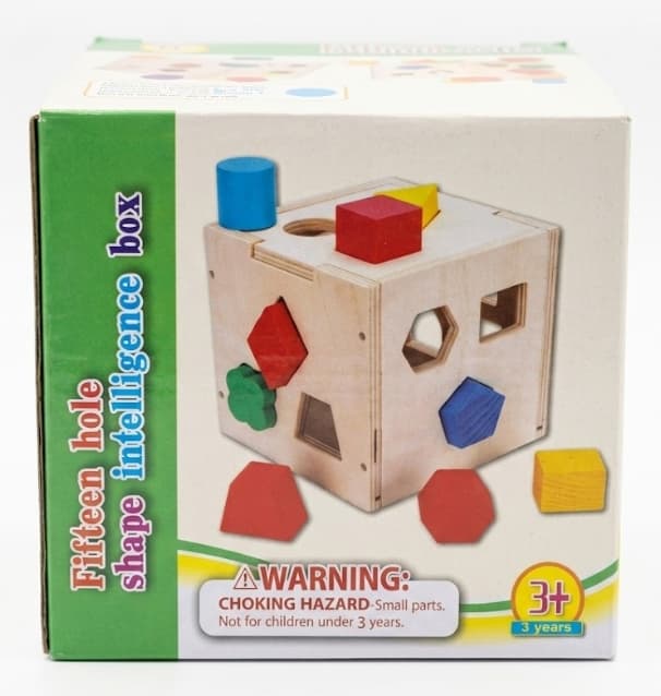 HappyHours 15 Hole Intelligent Shape Sorting Learning Toy for Kids